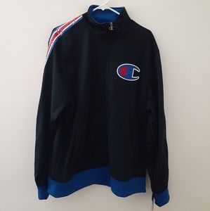 Men's Champion Black/Surf The Web Chain Stitch